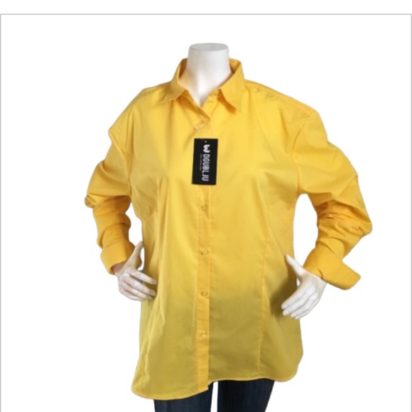 Doubleju Tops - NWT Doublju button-down office/career shirt - 2XL